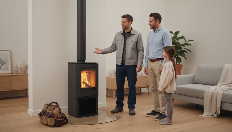 Kaminofen wohlfühlen ersparnis